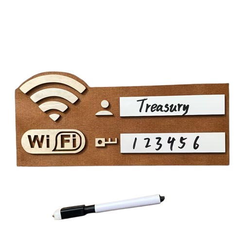 Placa cu informatii Wi-Fi