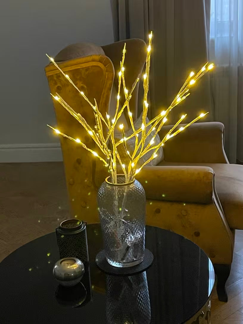 Ramură de mesteacăn luminoasă